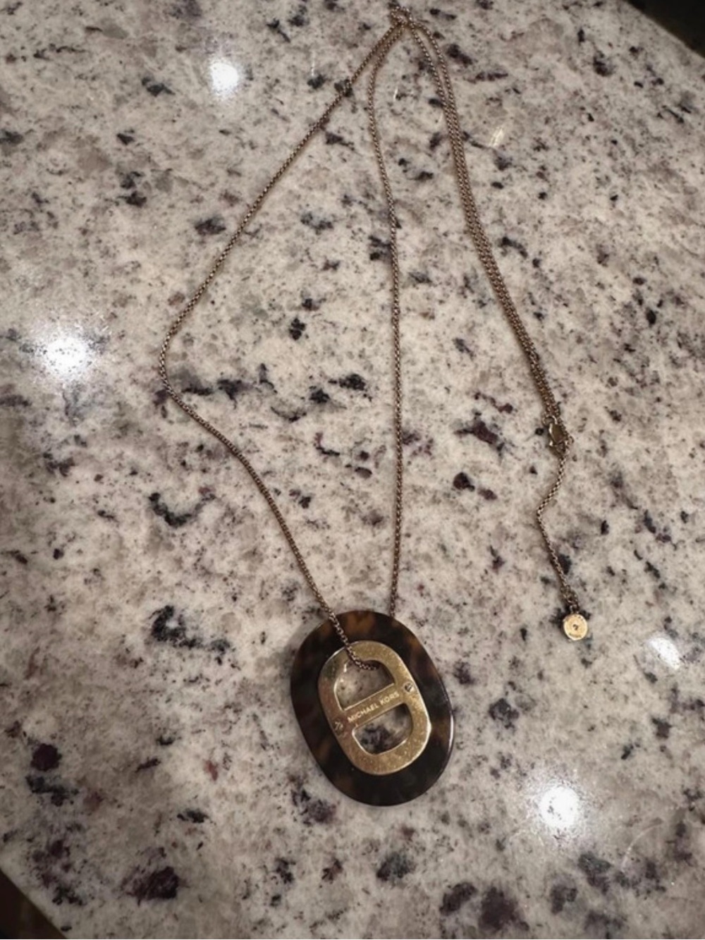 Micheal Kors Leopard Necklace